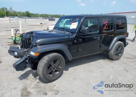 2023 Jeep Wrangler 4-Door Sport Altitude 4X4 z USA, uszkodzony, nr VIN 1C4HJXDN6PW587472